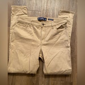 Womens hollister khaki pants